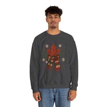 Cozy Holiday Sweatshirt, Festive Crewneck, Christmas Gift, Winter Apparel, Casual Wear, Unisex Winter Sweatshirt