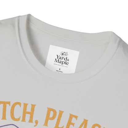 Witch Please Glam T-Shirt, Halloween Costume, Celestial T-Shirt, Gift for Her, Witchy Vibes, Boho Tee, Spooky Season Wear