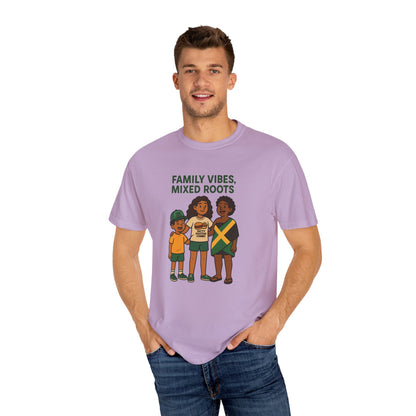 Family Vibes T-Shirt, Unisex Clothing, Mixed Roots Shirt, Family Reunion Outfit, Cultural Celebration Apparel, Summer Casual Wear