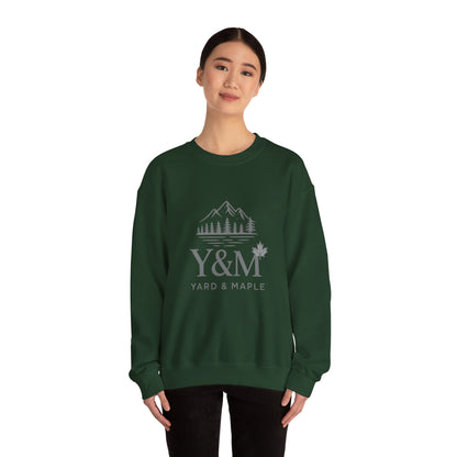 Cozy Outdoor Adventure Sweatshirt | Y&M Mountain Design, Gift for Nature Lovers, Fall Apparel, Hiking Wear