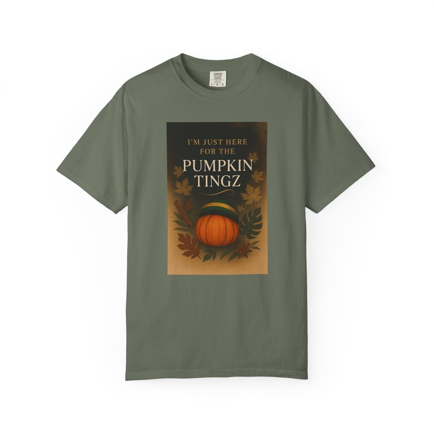 Pumpkin Vibes T-Shirt: Autumn Apparel for Fall Lovers, Halloween Party Tee, Cozy Thanksgiving Top, Pumpkin Spice Fans