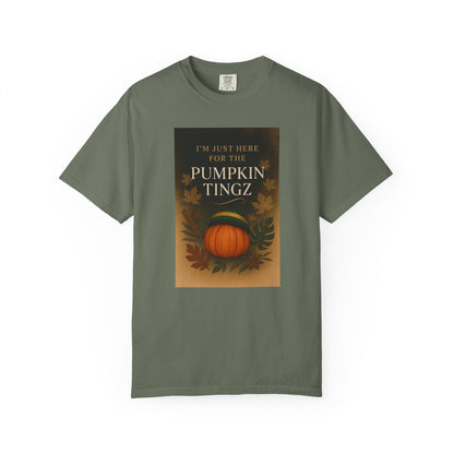 Pumpkin Vibes T-Shirt: Autumn Apparel for Fall Lovers, Halloween Party Tee, Cozy Thanksgiving Top, Pumpkin Spice Fans