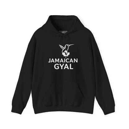 Jamaican Gyal Hoodie — Hummingbird Graphic Jamaican Pride Sweatshirt