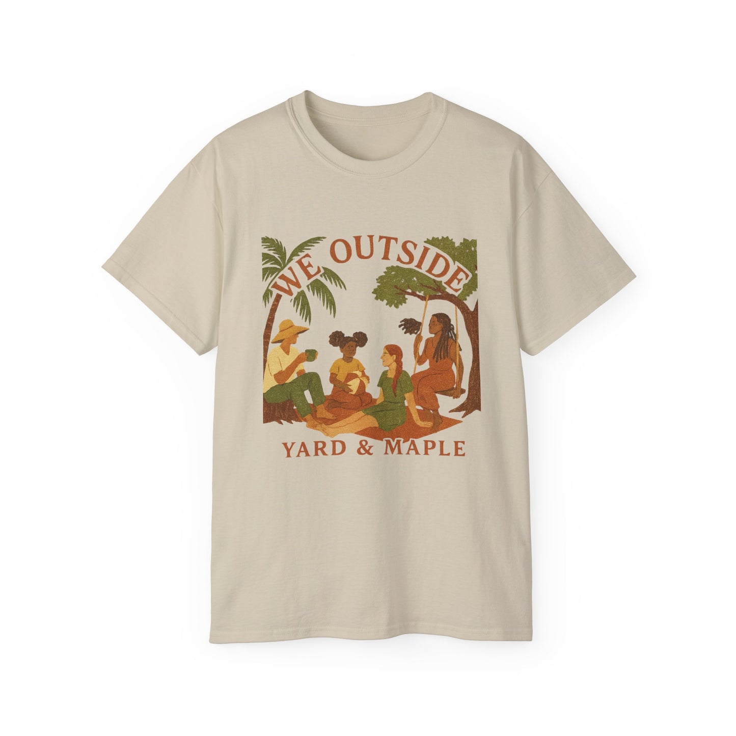 We Outside Unisex Ultra Cotton Tee - Vintage Summer Vibe Shirt, Outdoor Adventure Tee, Nature Lover Gift, Family Gathering Top, [...]