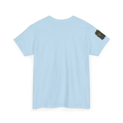 Tropical Vibes Unisex Heavy Cotton Tee, Casual Wear, Perfect for Summer, Beach Days, Gift for Him/Her