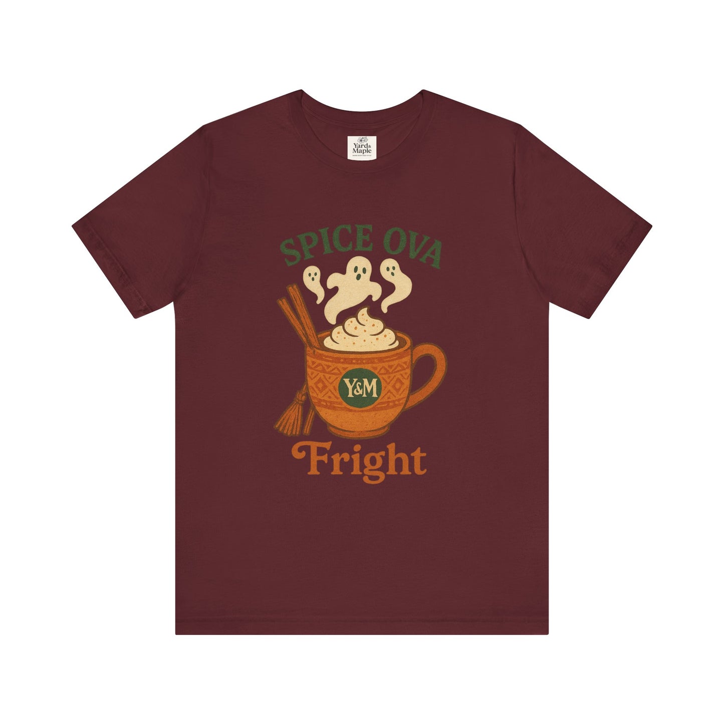 Spice Ova Fright Unisex Short Sleeve Tee | Cozy Halloween T-Shirt, Fall Celebration, Pumpkin Spice Vibes, Gift for Pumpkin Lovers, Fun [...]
