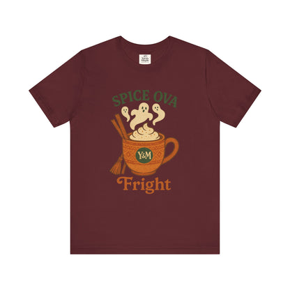 Spice Ova Fright Unisex Short Sleeve Tee | Cozy Halloween T-Shirt, Fall Celebration, Pumpkin Spice Vibes, Gift for Pumpkin Lovers, Fun [...]