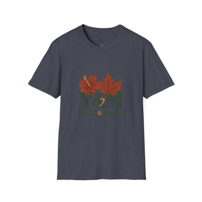 Yard & Maple Floral Unisex T-Shirt, Casual Tee, Nature Lover Gift, Spring Fashion, Graphic Shirt, Eco-Friendly Apparel