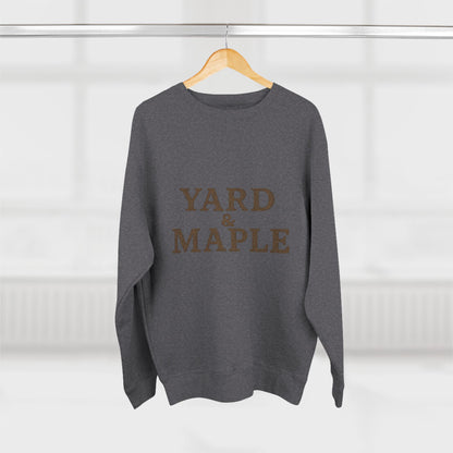 Cozy Yard & Maple Sweatshirt | Unisex Crewneck Style, Perfect for Fall, Thanksgiving, Casual Wear, Gift Idea
