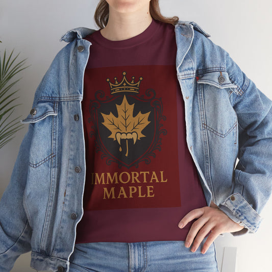 Immortal Maple Unisex Heavy Cotton Tee - Unique Graphic T-Shirt Gift for Nature Lovers, Casual Wear, Unisex Apparel, Fall Fashion, [...]