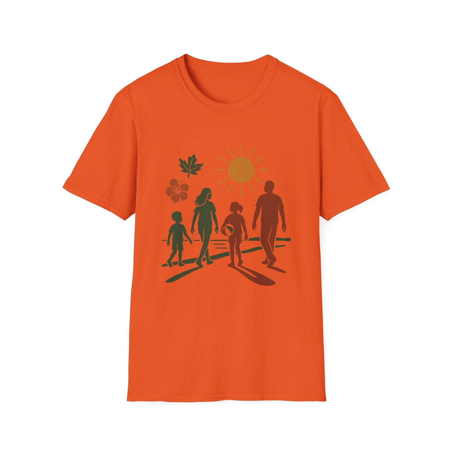 Family Beach Day Unisex T-Shirt, Summer Tee, Vacation Shirt, Outdoor Fun Top, Gift for Dad, Mom, Kids