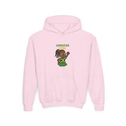 Jamaican Gyal Youth Hoodie, Comfortable Sweatshirt for Kids, Perfect Gift for Birthdays, Holidays, Dance Events, and Celebrations