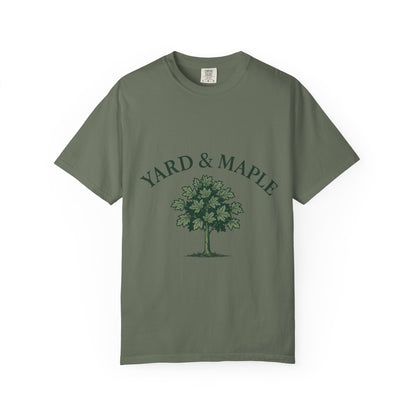 Yard & Maple Garment-Dyed T-Shirt for Nature Lovers, Comfortable Unisex Tee, Perfect for Casual Outings, Gifts for Tree Enthusiasts, [...]