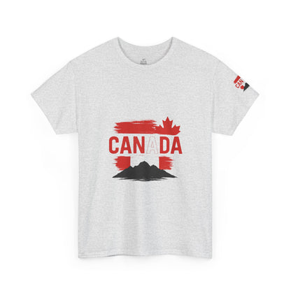 Canada Graphic Tee, Unisex Cotton Shirt, Canada Pride Apparel, Travel Souvenir Gift, Canadian Heritage Clothing