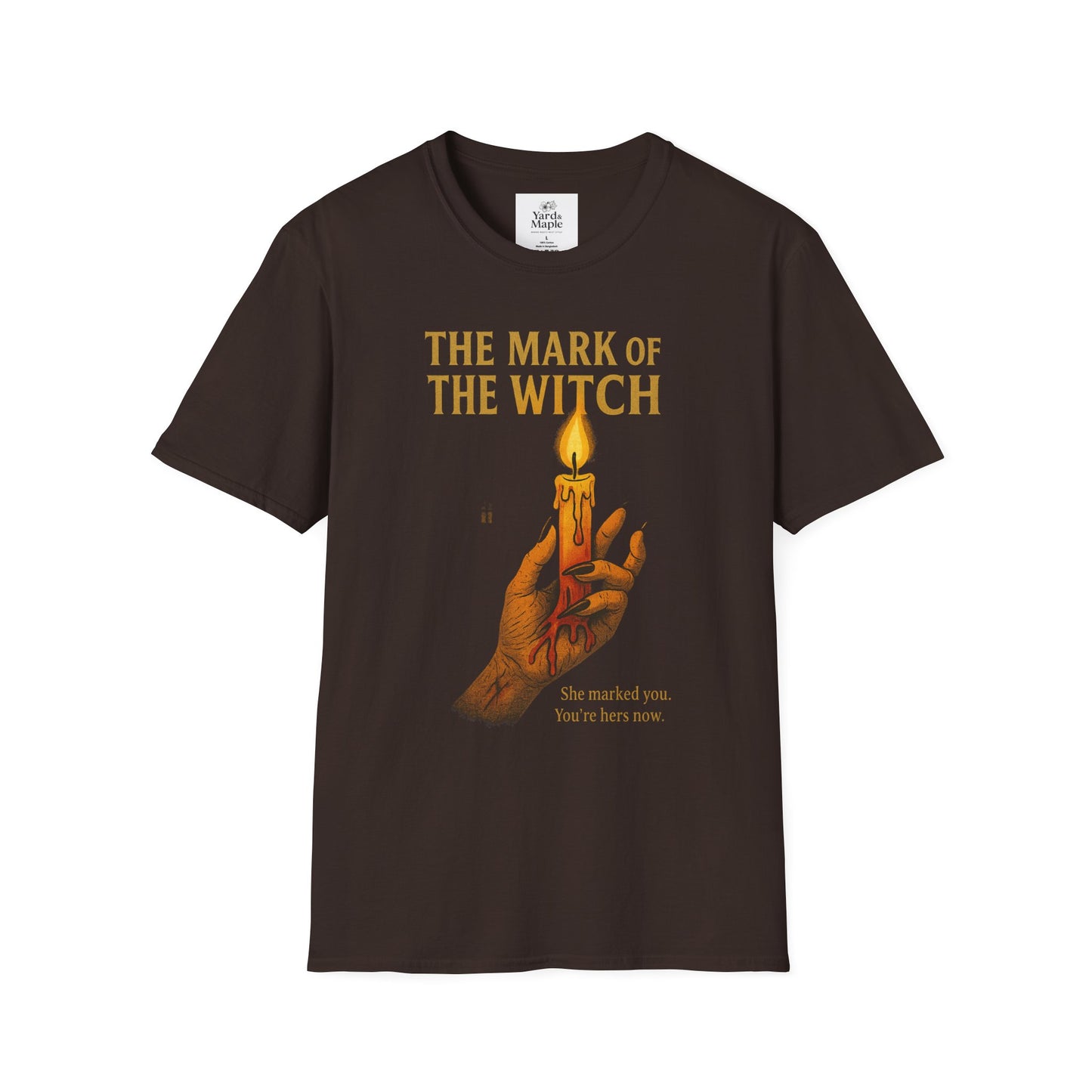 Witchy T-Shirt for Fans of Spooky Aesthetics, Perfect for Halloween, Casual Wear, Gifts for Witches, Unisex Style