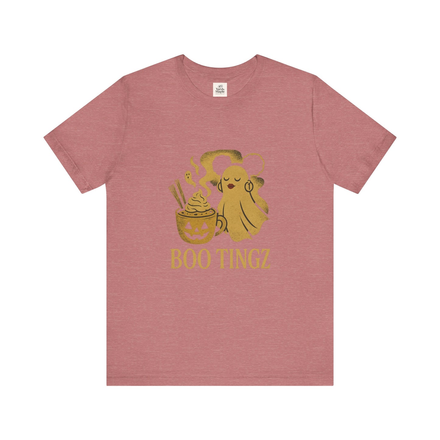 Spooky Ghost 'Boo Tingz' Tee for Halloween Fun