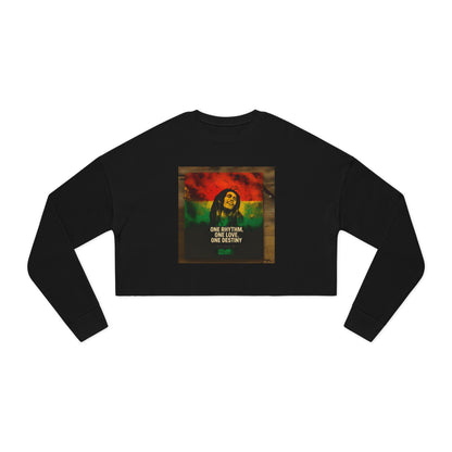 Chic Women's Cropped Sweatshirt, Trendy Fall Fashion, Cozy Layering Top, Perfect for Casual Outings, Gift for Her