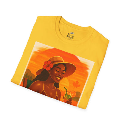 Tropical Vibes T-Shirt, Summer Graphic Tee, Vacation Outfit, Beachwear, Casual Wear, Gift for Her