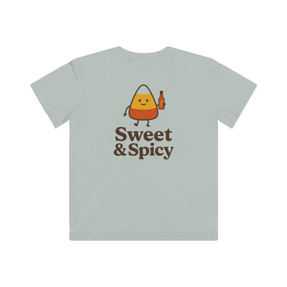 Sweet & Spicy Kids Tee - Fun Halloween T-Shirt, Cute Gift for Kids, Fall Apparel, Seasonal Wear, Trick or Treat Top