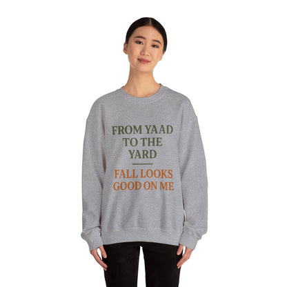 Cozy Fall Sweatshirt: From Yaad to the Yard