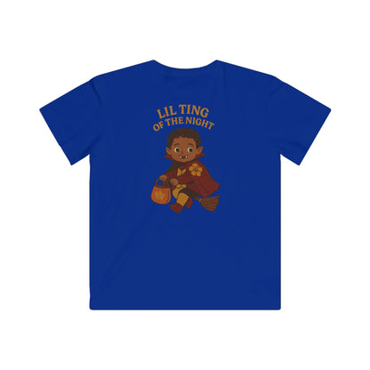 Kids Halloween Tee, Lil Ting of the Night Shirt, Spooky Costume, Autumn Apparel, Trick or Treat Shirt, Fun Kids Clothing
