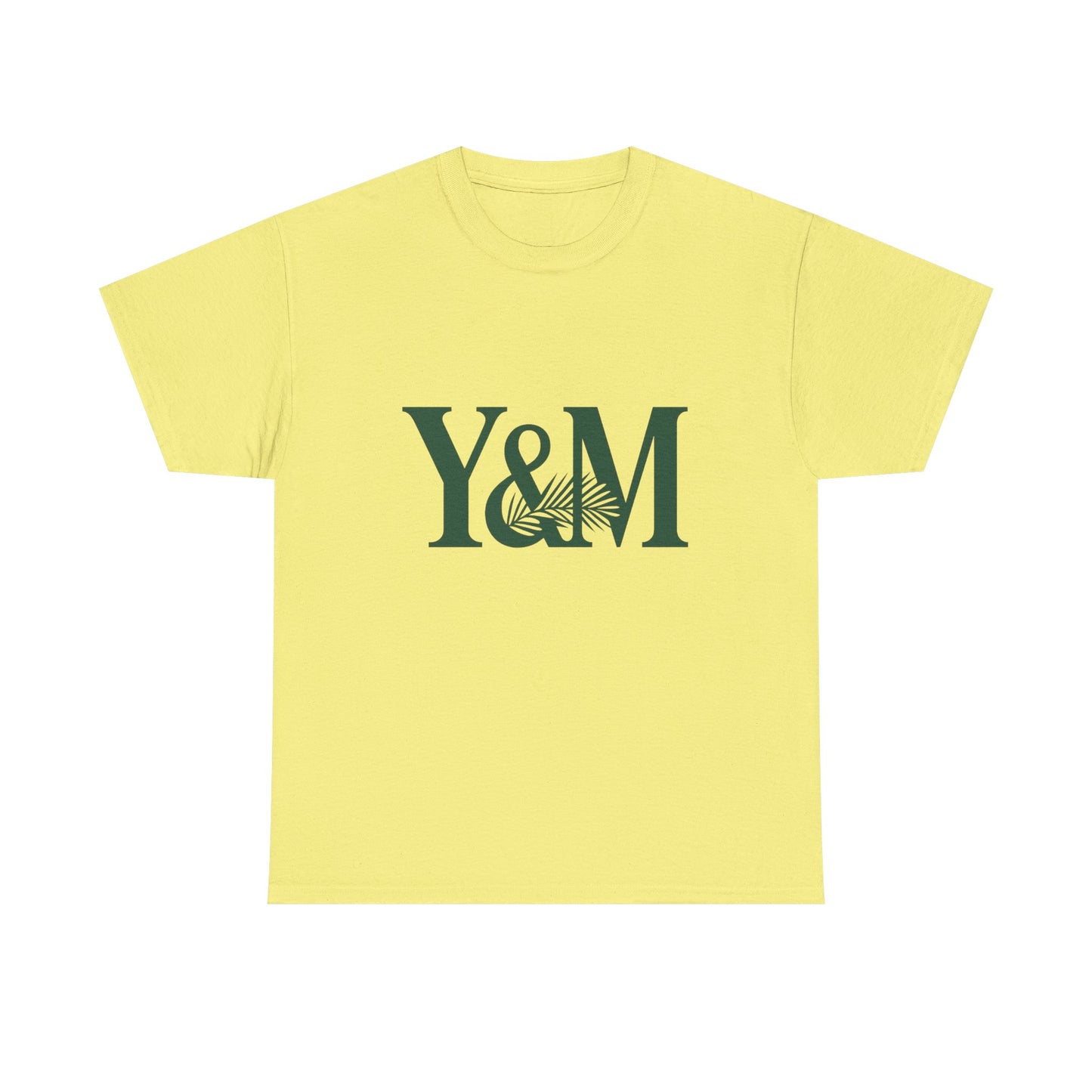 Unisex Heavy Cotton Tee with Y&M Design - Trendy Casual Wear, Gift for Friends, Comfortable Streetwear, Perfect for Any Occasion, [...]