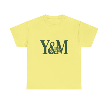 Unisex Heavy Cotton Tee with Y&M Design - Trendy Casual Wear, Gift for Friends, Comfortable Streetwear, Perfect for Any Occasion, [...]