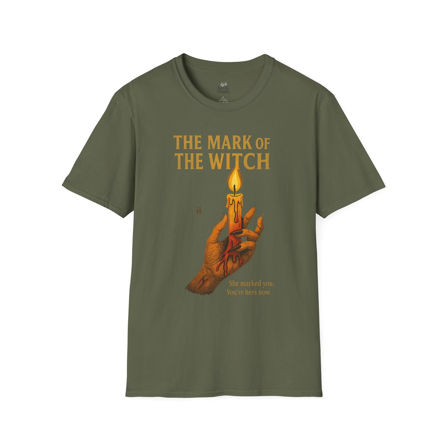 Witchy T-Shirt for Fans of Spooky Aesthetics, Perfect for Halloween, Casual Wear, Gifts for Witches, Unisex Style