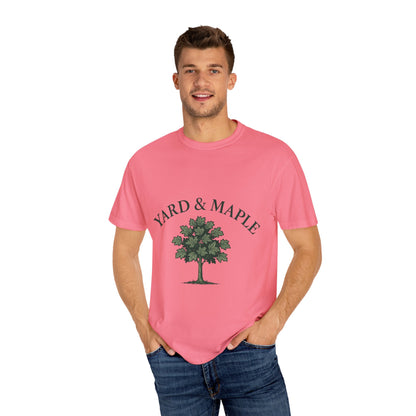 Yard & Maple Garment-Dyed T-Shirt for Nature Lovers, Comfortable Unisex Tee, Perfect for Casual Outings, Gifts for Tree Enthusiasts, [...]