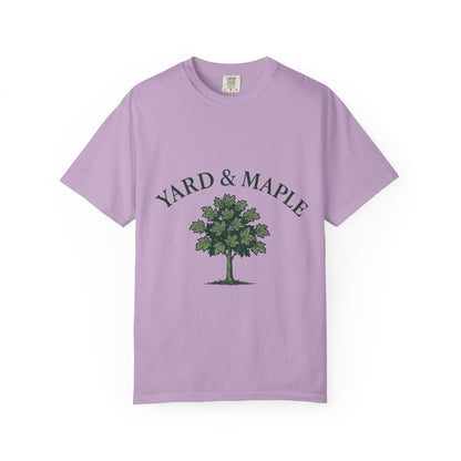 Yard & Maple Garment-Dyed T-Shirt for Nature Lovers, Comfortable Unisex Tee, Perfect for Casual Outings, Gifts for Tree Enthusiasts, [...]