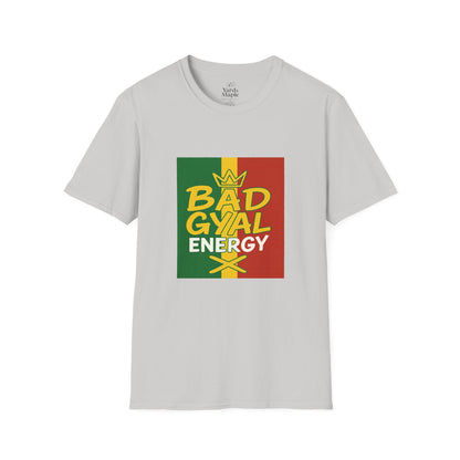 Rasta Vibes T-Shirt | Bad Gyal Energy | Unisex Graphic Tee, Casual Wear, Festival Apparel, Gift for Him/Her, Summer Style