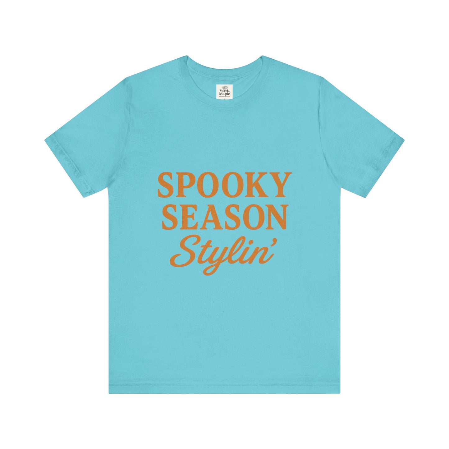 Spooky Season Stylin' Unisex Tee, Halloween Shirt, Autumn Apparel, Fall Outfit, Party Wear, Casual Top