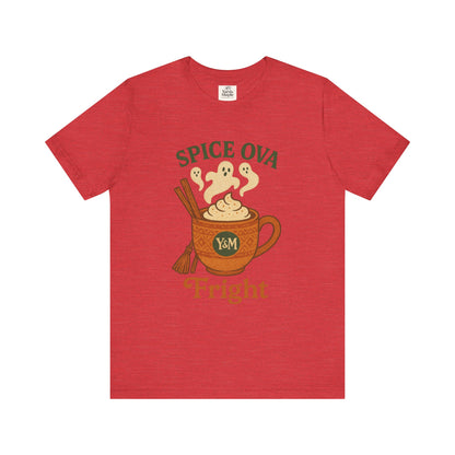 Spice Ova Fright Unisex Short Sleeve Tee | Cozy Halloween T-Shirt, Fall Celebration, Pumpkin Spice Vibes, Gift for Pumpkin Lovers, Fun [...]