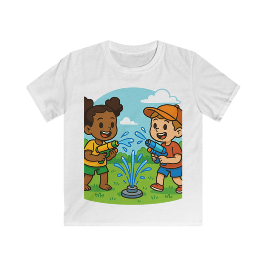 Kids Water Play Tee, Summer Fun Shirt, Playtime Outfit, Birthday Gift, Pool Party Apparel