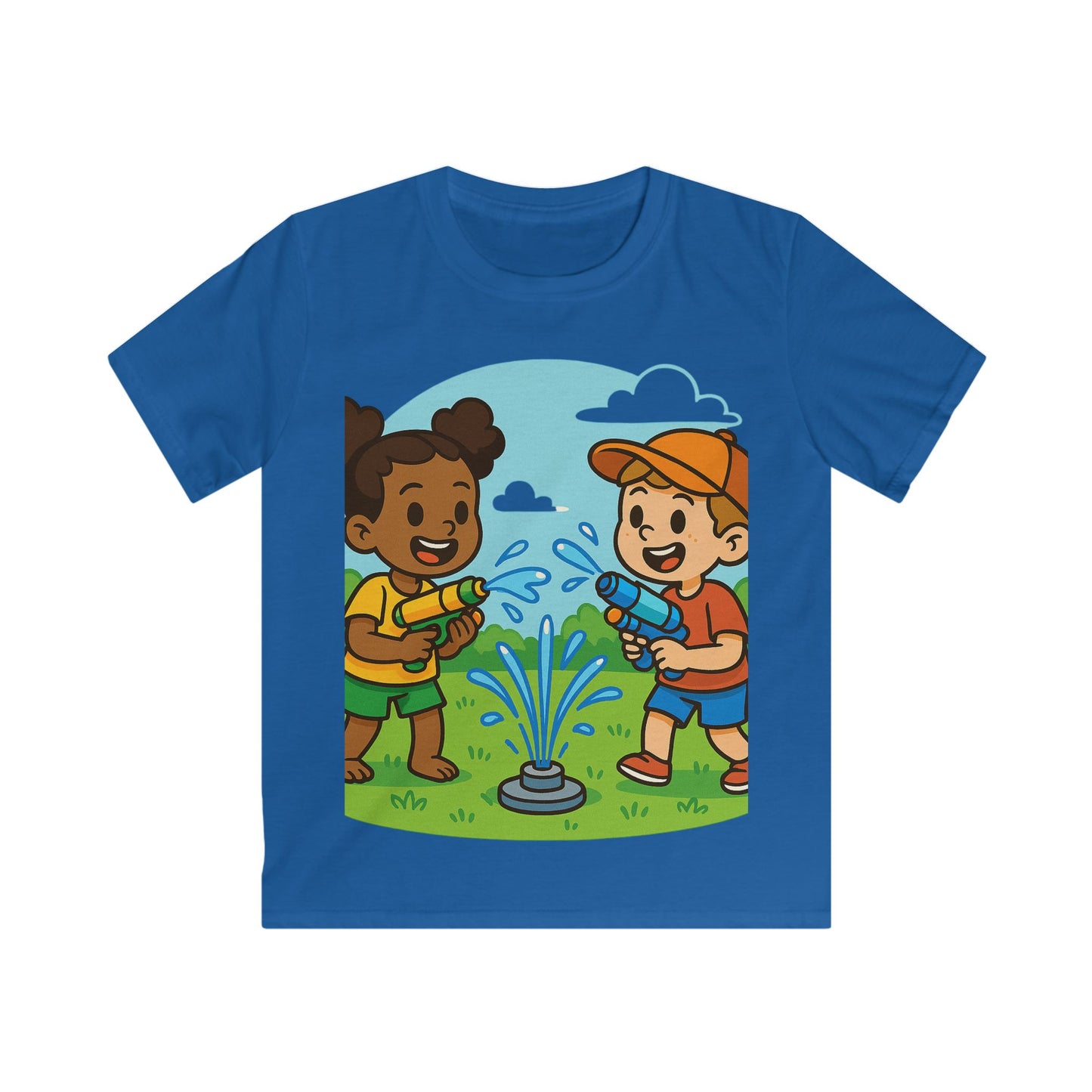 Kids Water Play Tee, Summer Fun Shirt, Playtime Outfit, Birthday Gift, Pool Party Apparel