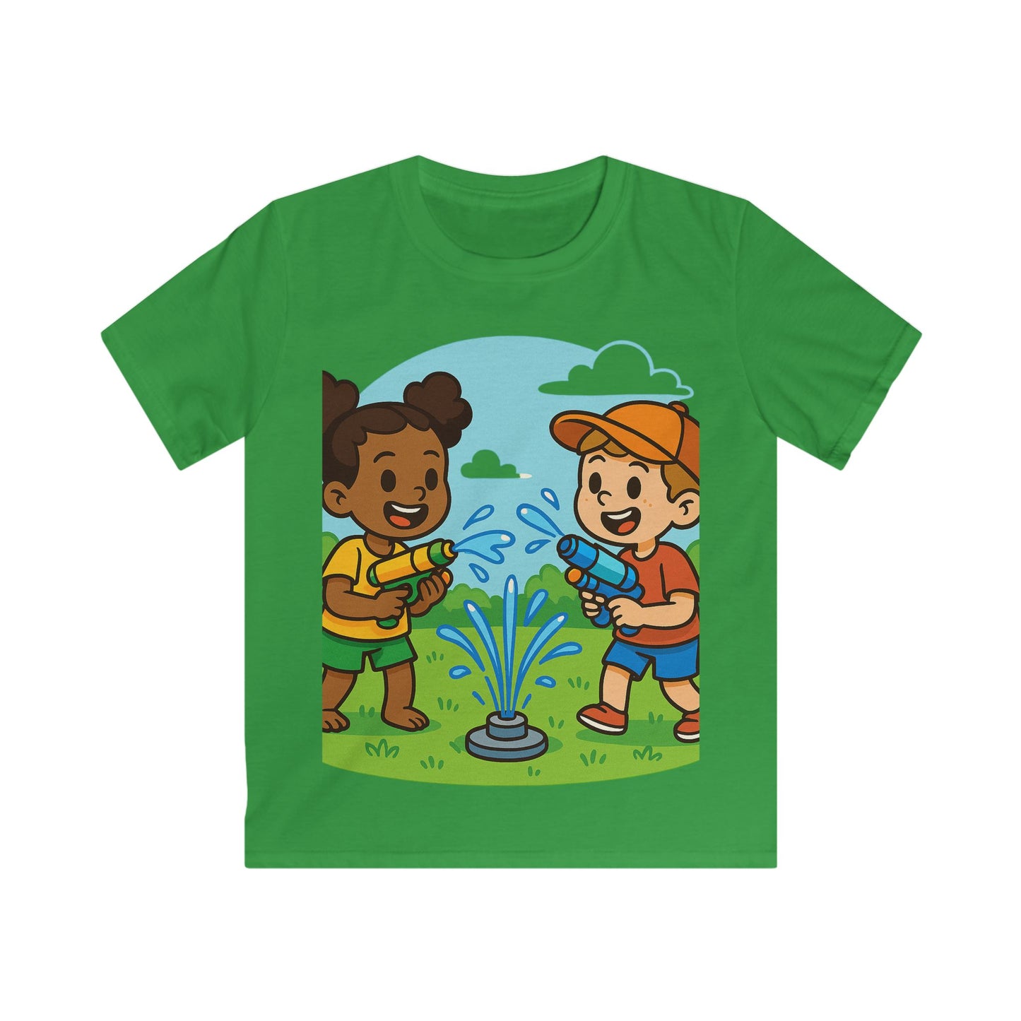 Kids Water Play Tee, Summer Fun Shirt, Playtime Outfit, Birthday Gift, Pool Party Apparel