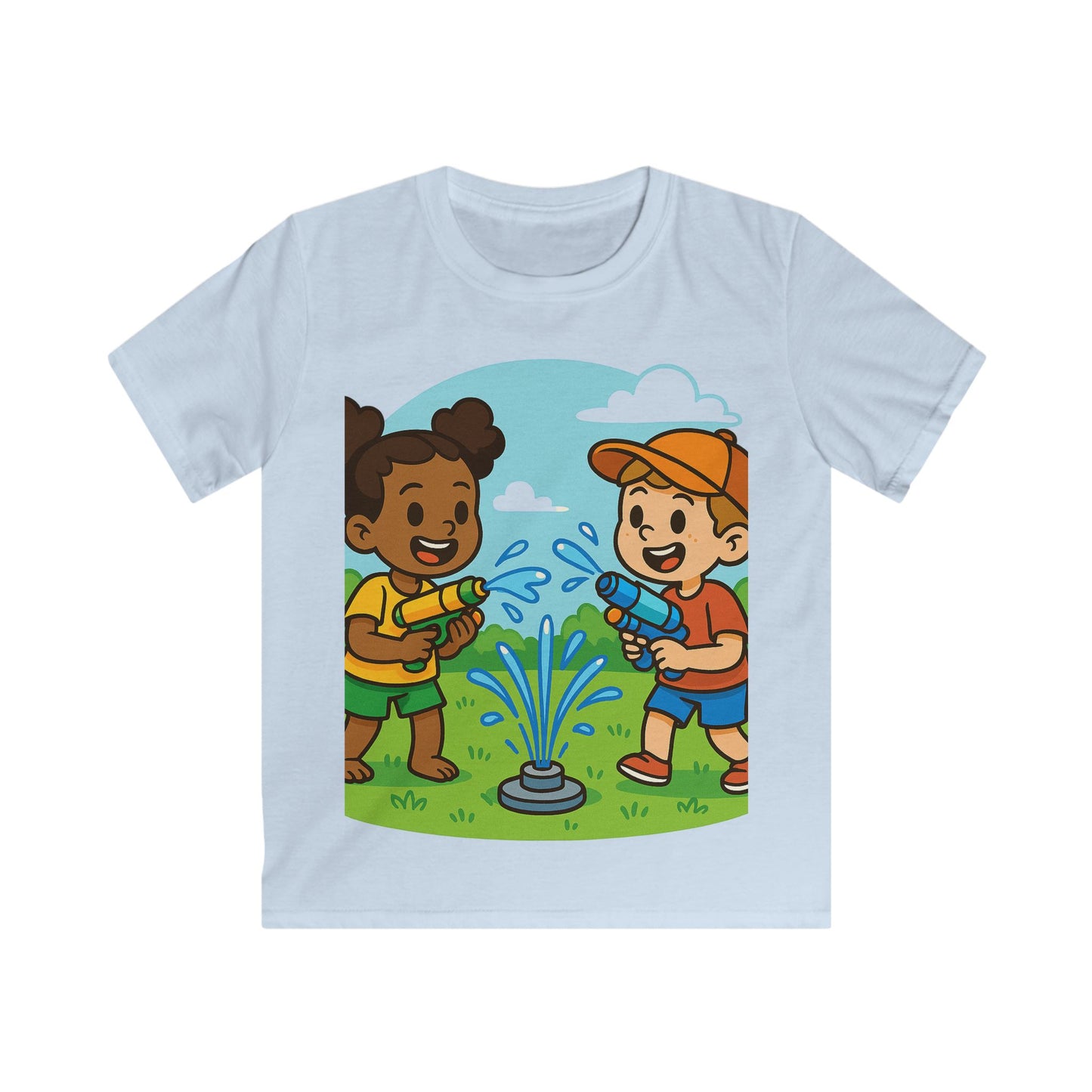 Kids Water Play Tee, Summer Fun Shirt, Playtime Outfit, Birthday Gift, Pool Party Apparel