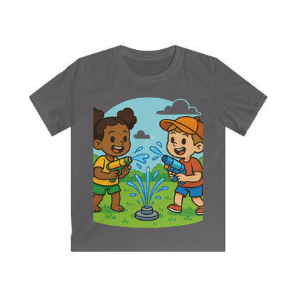 Kids Water Play Tee, Summer Fun Shirt, Playtime Outfit, Birthday Gift, Pool Party Apparel