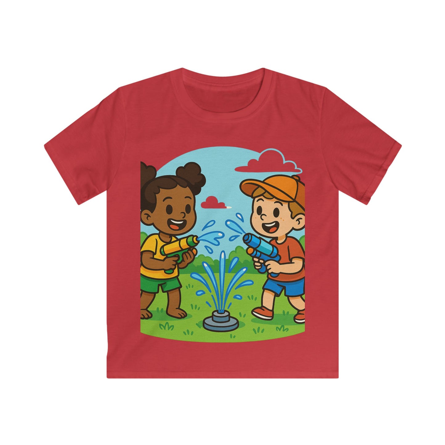 Kids Water Play Tee, Summer Fun Shirt, Playtime Outfit, Birthday Gift, Pool Party Apparel