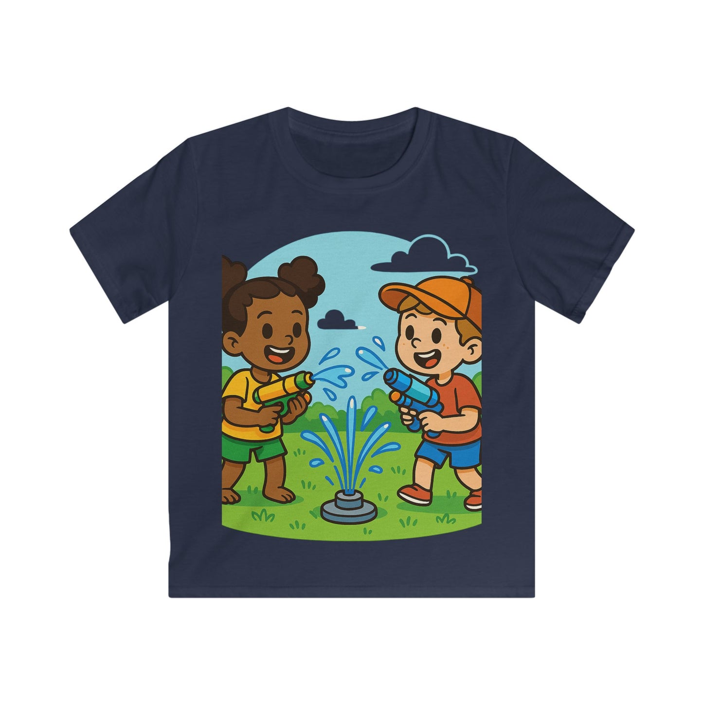 Kids Water Play Tee, Summer Fun Shirt, Playtime Outfit, Birthday Gift, Pool Party Apparel
