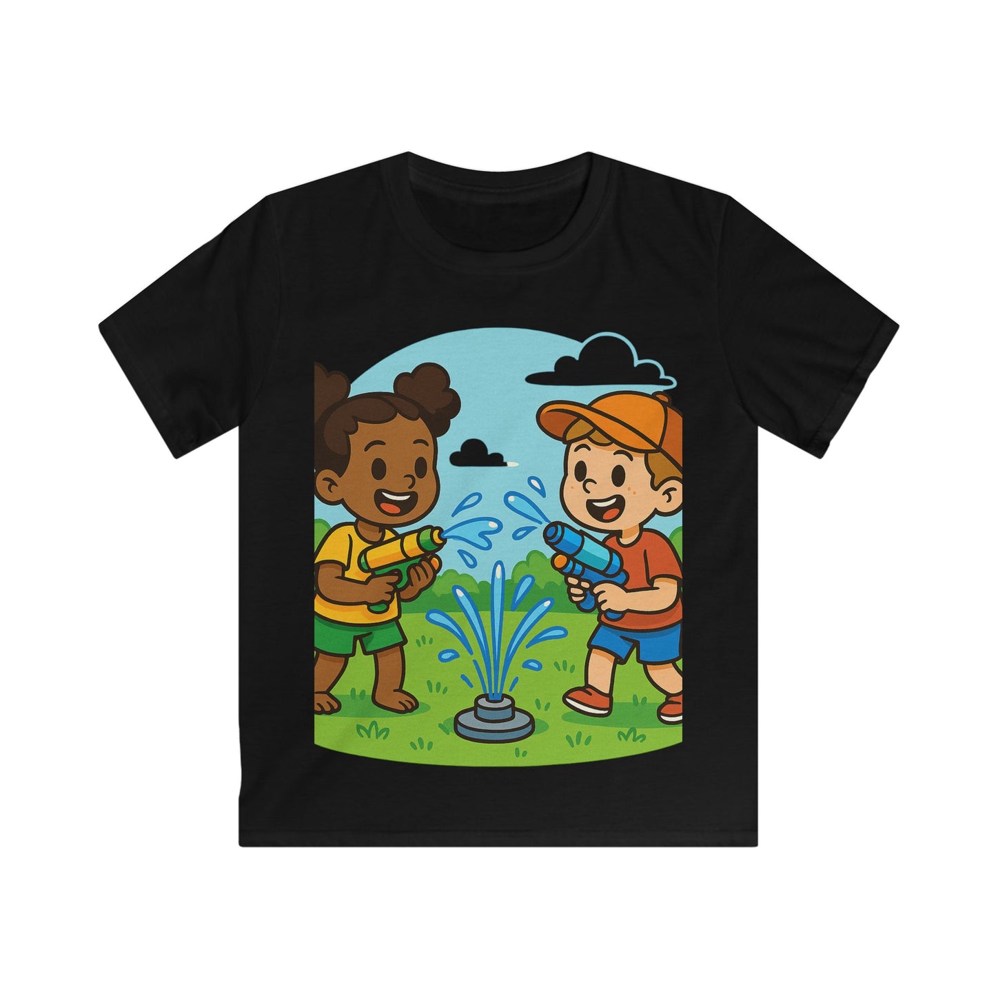 Kids Water Play Tee, Summer Fun Shirt, Playtime Outfit, Birthday Gift, Pool Party Apparel