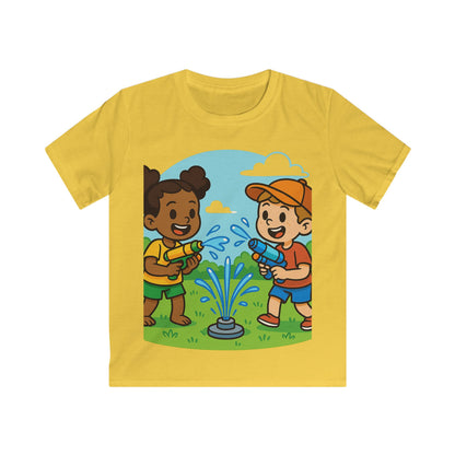 Kids Water Play Tee, Summer Fun Shirt, Playtime Outfit, Birthday Gift, Pool Party Apparel