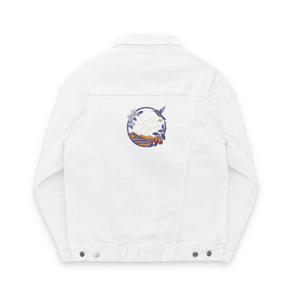 Embroidered Unisex Denim Jacket - Casual Cool, Year-Round Style, Perfect for Festivals, Gifts, and Everyday Wear
