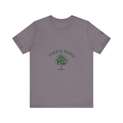 Yard & Maple Unisex Tee, Nature Lover T-Shirt, Eco-Friendly Apparel, Gift for Tree Huggers, Casual Everyday Wear