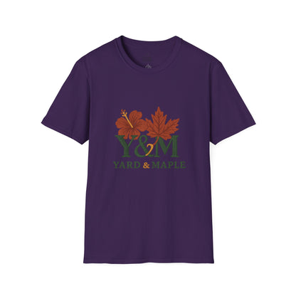 Yard & Maple Floral Unisex T-Shirt, Casual Tee, Nature Lover Gift, Spring Fashion, Graphic Shirt, Eco-Friendly Apparel