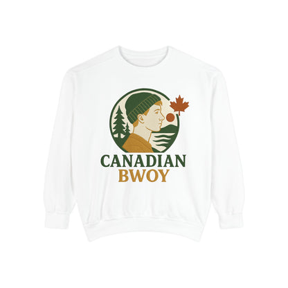 Canadian Bwoy Sweatshirt, Unisex Cozy Apparel, Gift for Canada Day, Casual Streetwear, Nature Lover Sweatshirt, Fall Fashion