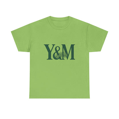 Unisex Heavy Cotton Tee with Y&M Design - Trendy Casual Wear, Gift for Friends, Comfortable Streetwear, Perfect for Any Occasion, [...]