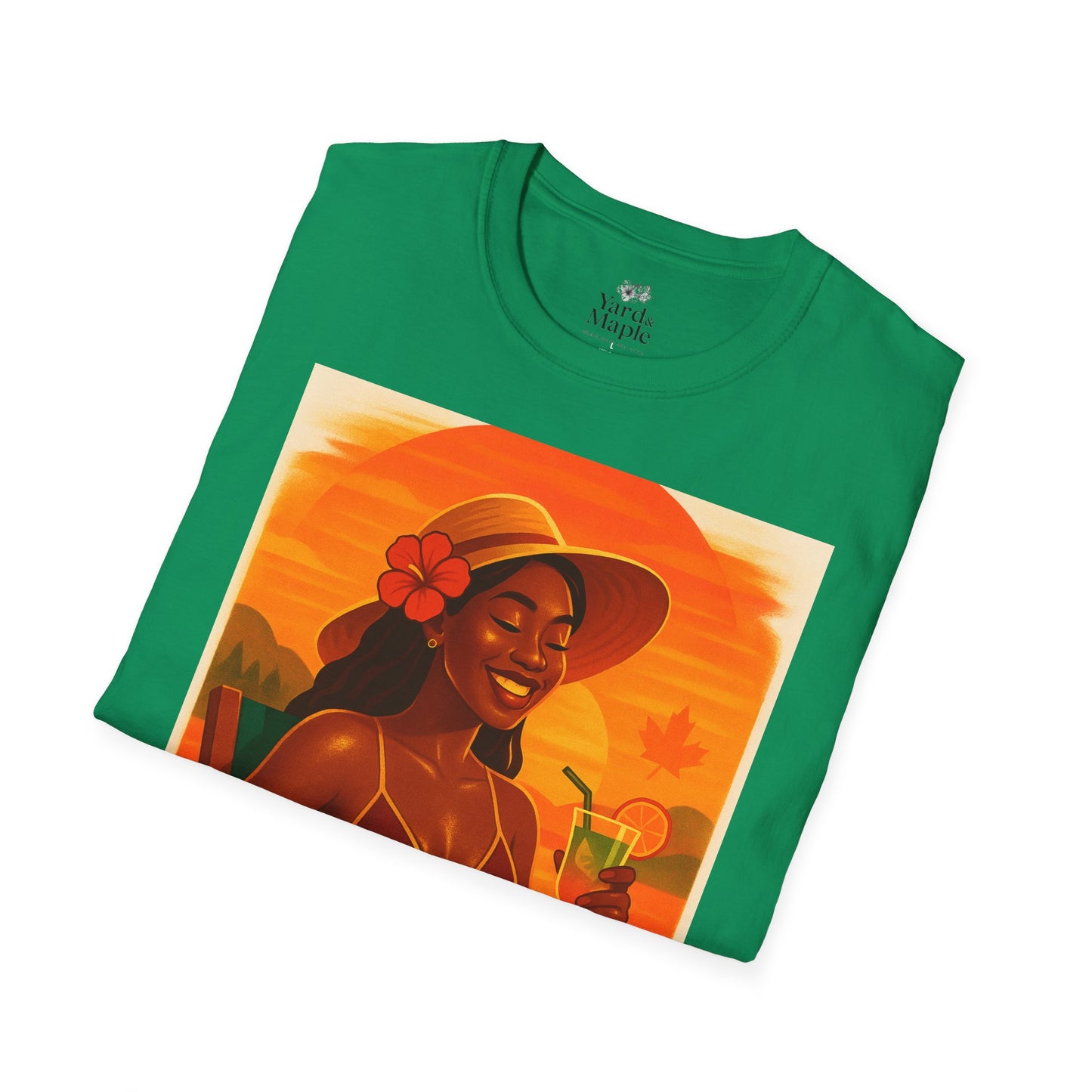 Tropical Vibes T-Shirt, Summer Graphic Tee, Vacation Outfit, Beachwear, Casual Wear, Gift for Her