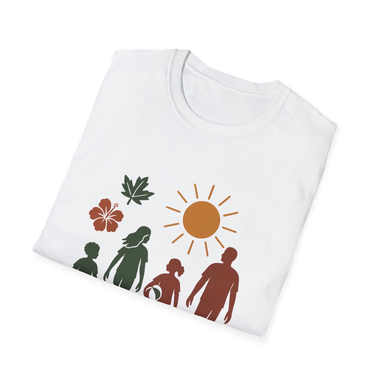 Family Beach Day Unisex T-Shirt, Summer Tee, Vacation Shirt, Outdoor Fun Top, Gift for Dad, Mom, Kids