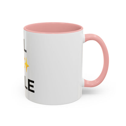 Motivational Coffee Mug - Fuel Yuh Hustle, Inspirational Drinkware, Office Mug, Gift for Entrepreneurs, Unique Coffee Cup